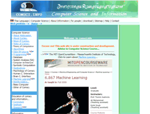 Tablet Screenshot of comsci.info