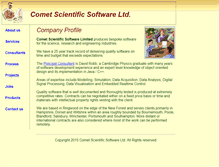 Tablet Screenshot of comsci.co.uk